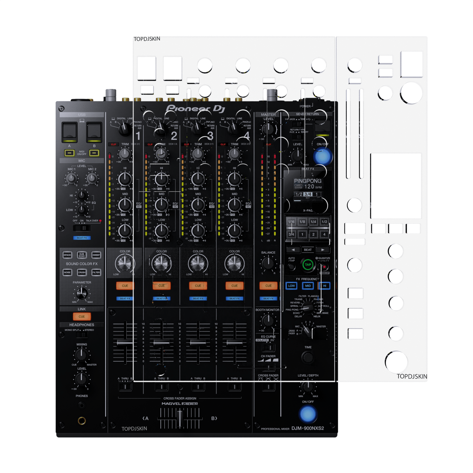 PIONEER DJM 900 NXS 2 – TOPDJSKIN